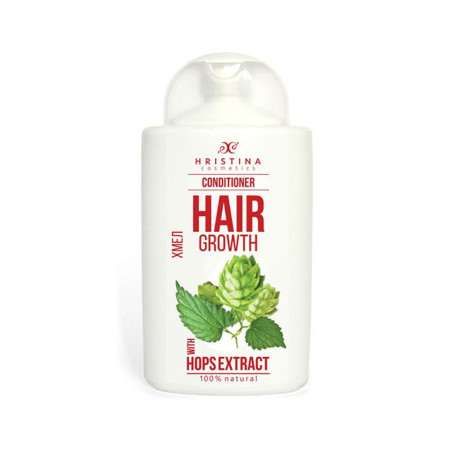 Hair growth conditioner with hops, Hristina, 200 ml