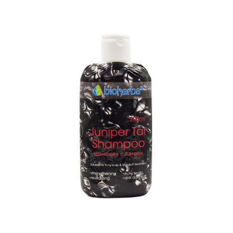 Juniper Tar Shampoo, Bioherba, 200 ml