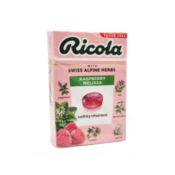 Swiss herbal candies - Raspberry and Melissa, Ricola, 40 g