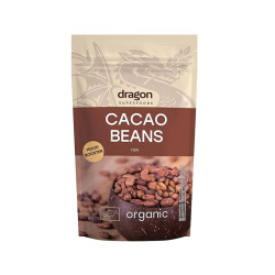 Organic Cacao beans, Dragon Superfoods, 200 g