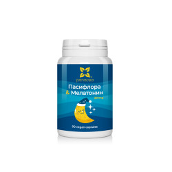 Passionflower and Melatonin, Panacea, 90 capsules