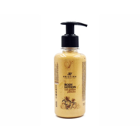 Body lotion with golden particles, Hristina, 200 ml