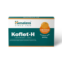 Koflet-H, Orange Flavour, Himalaya, 12 lozenges