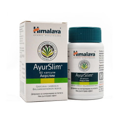 AyurSlim, weight control formula, Himalaya, 60 capsules