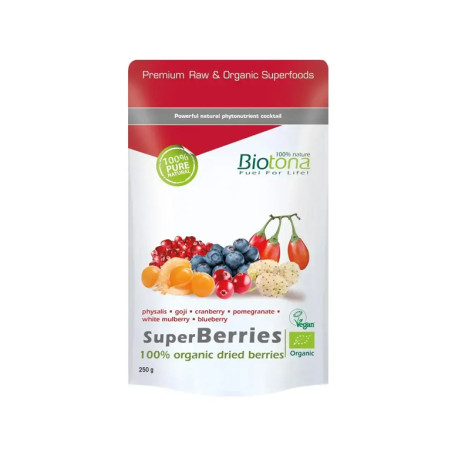 SuperBerreis - organic mix, Biotona, 250 g