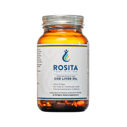 Cod Liver Oil, Rosita, 90 capsules