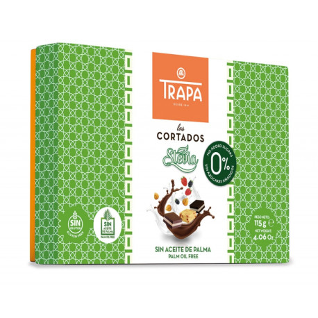 Chocolate candies with sweeteners, Trapa, 115 g