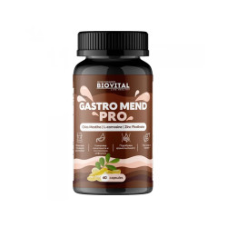 Gastro Mend Pro, gastro health, Biovital, 60 capsules