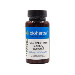 Full spectrum Garlic, Bioherba, 100 capsules