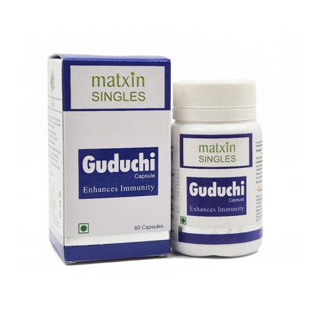 Guduchi, Enhances Immunity, Matxin, 60 capsules