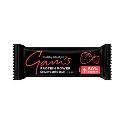 Protein Power Strawberry Bar, Gam's, 40 g