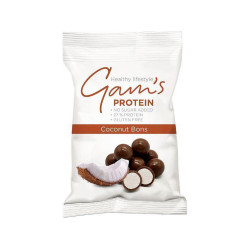 Coconut Protein Bons with 27% protein, Gam's, 70 g