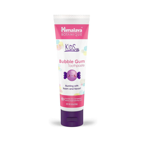Kids Toothpaste - Bubble Gum, Himalaya, 80 g