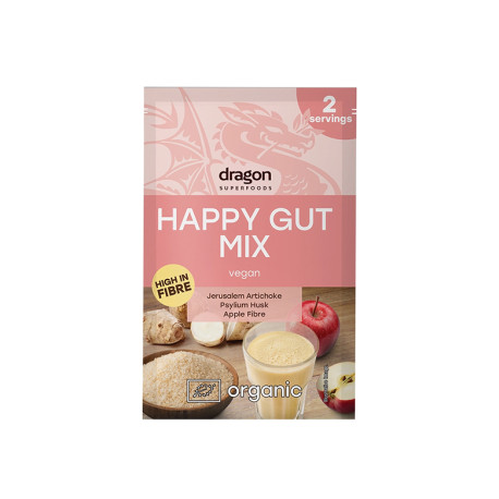 Organic Happy Gut Mix, Dragon Superfoods, 30 g