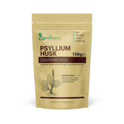 Psyllium, naturally soluble fibers, Zdravnitza, 150 g