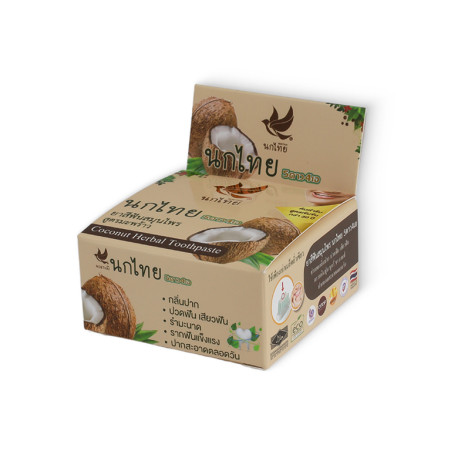 Whitening Toothpaste - Coconut, Nokthai, 25 g