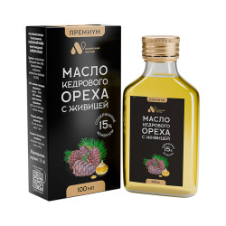 Cedar oil with cedar resin, Altayskiy Nektar, 100 ml