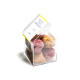 Organic Vegan Bliss Balls - cocoa and peach, Senarro, 160 g