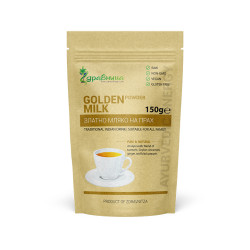 Golden Milk Powder, pure, natural, Zdravnitza, 150 g