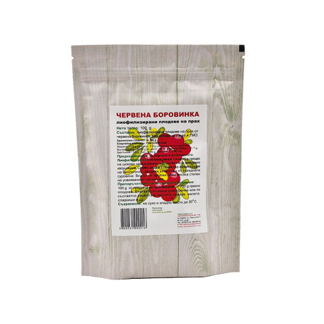 Cranberry - freeze-dried fruit powder, Eat Healthy, 100 g