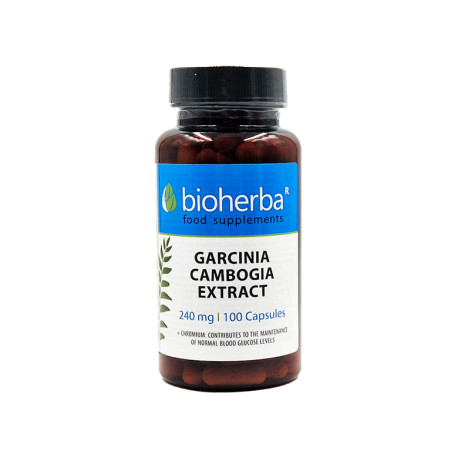 Garcinia Cambogia - extract, Bioherba, 100 capsules