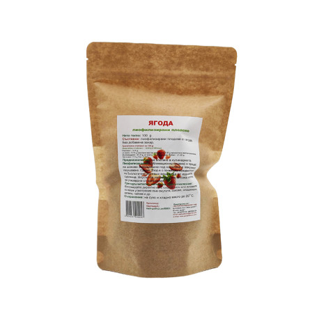 Strawberry - freeze-dried fruit, Eat Healthy, 100 g