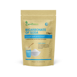 Bicarbonate of soda, Aluminum Free, Zdravnitza, 1 kg Bicarbonate of soda, Aluminum Free, Zdravnitza, 1 kg