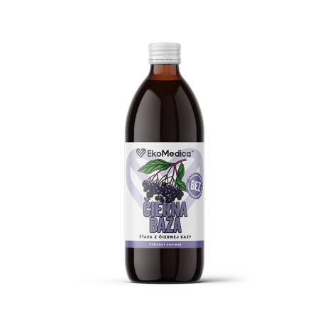Blackcurrant syrup, EkoMedica, 500 ml