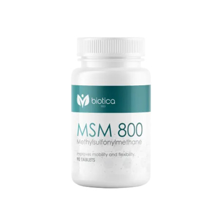 MSM 800 (Methylsulfonylmethane), Biotica, 90 tablets MSM 800 (Methylsulfonylmethane), Biotica, 90 tablets