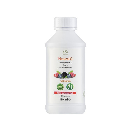 Vitamin C from Acerola and Rosehip, Benessence, 120 ml Vitamin C from Acerola and Rosehip, Benessence, 120 ml
