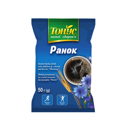 Instant drink - barley and chicory, Tonus, 50 g