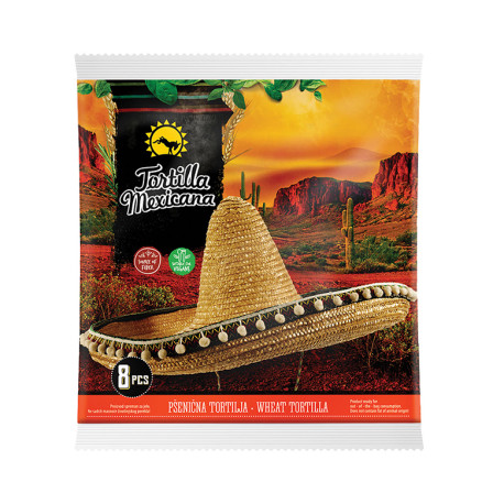 Wheat Tortilla, Tortilla Mexicana, 320 g Wheat Tortilla, Tortilla Mexicana, 320 g
