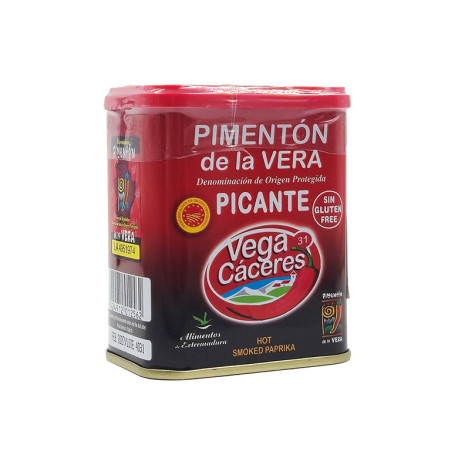 Hot smoked paprika, Pimenton de la Vera, 75 g Hot smoked paprika, Pimenton de la Vera, 75 g