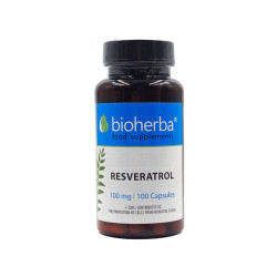 Resveratrol, Bioherba, 100 capsules