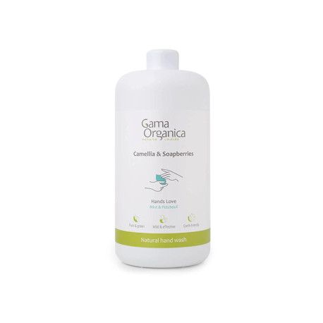 Natural Hand Wash with Mint and Patchouli, Gama Organica, 1 liter