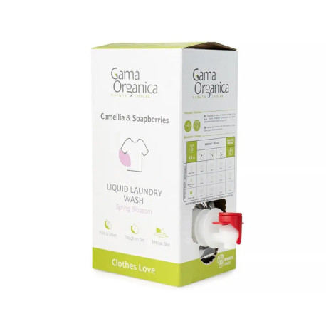 Liquid Laundry Wash - Spring Blossom, Gama Organica - 1.5 liters