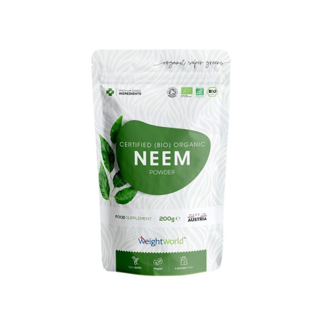 Organic Neem Powder, Weight World, 200 g Organic Neem Powder, Weight World, 200 g