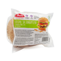 Hamburger Bun - gluten free, Incola, 140 g