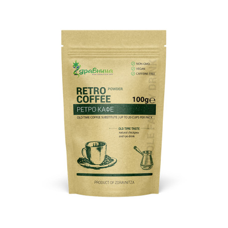Retro Coffee, chickpea and rye drink, Zdravnitza, 100 g