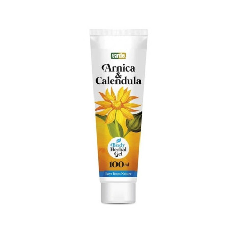 Arnica and Calendula Body Herbal Gel, Virde, 100 ml