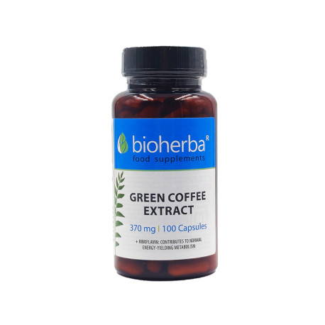 Green coffee, Bioherba, 100 capsules Green coffee, Bioherba, 100 capsules
