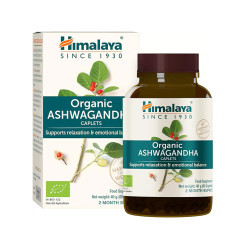 Organic Ashwagandha, Himalaya, 60 tablets