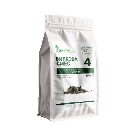 Herbal Blend 4, Cystitis Support, Zdravnitza, 120 g