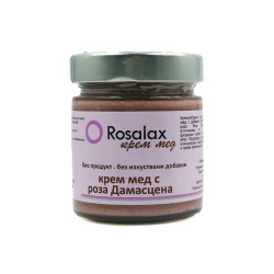 БИО Крем мед с Роза Дамасцена, Rosalax, 250 гр.