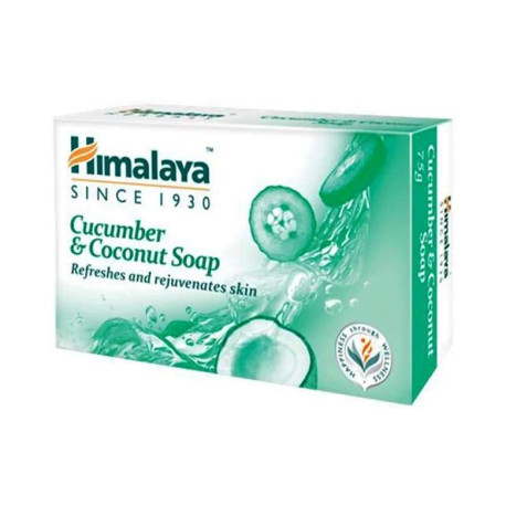 Cucumber and Coconut Soap, Himalaya, 75 g