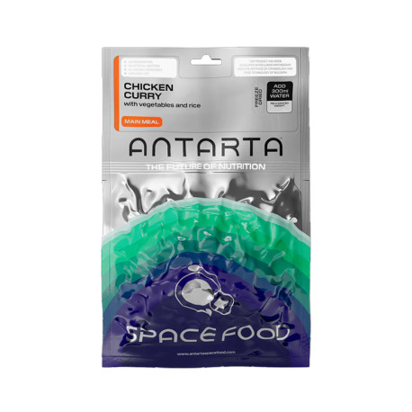 Chicken Curry with vegetables and rice - freeze dried, Antarta, 80 g