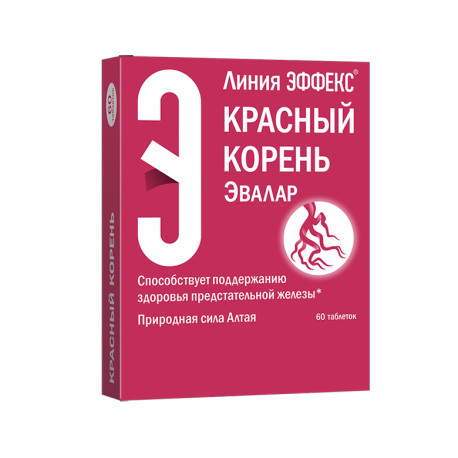 Red Root, Evalar, 60 tablets