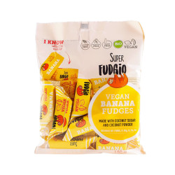 Vegan Banana Fudges, Super Fudgio, 150 g