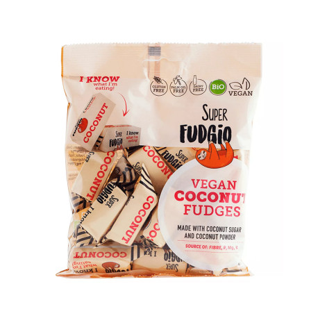 Vegan Coconut Fudges, Super Fudgio, 150 g