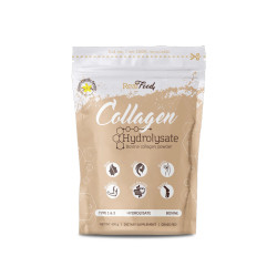 Hydrolysate Bovine Collagen Powder - Vanilla, RealFood, 400 g